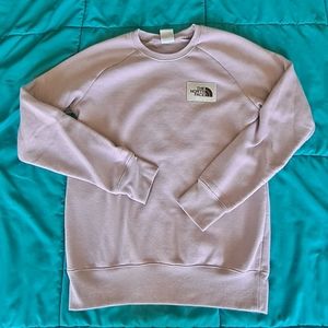 Pink North Face Sweater